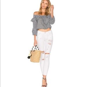 Lovers + Friends Ricky Skinny Jeans in Alderwood